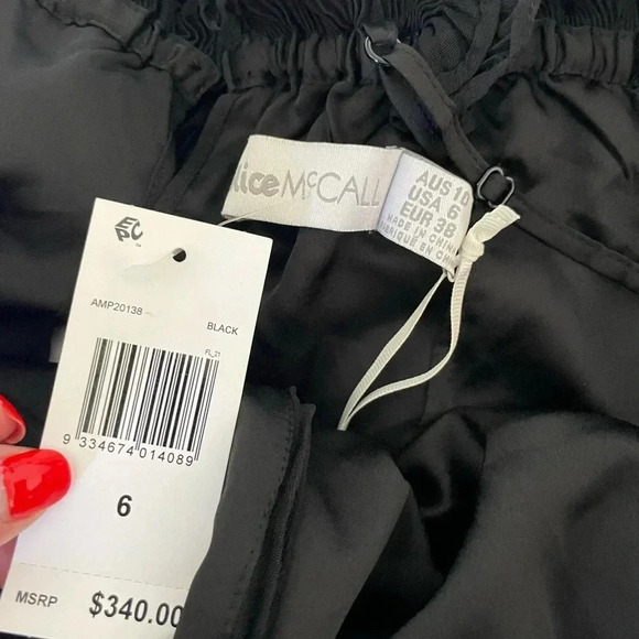 Alice McCall black locomotion pleated jumpsuit - Picture 11 of 15